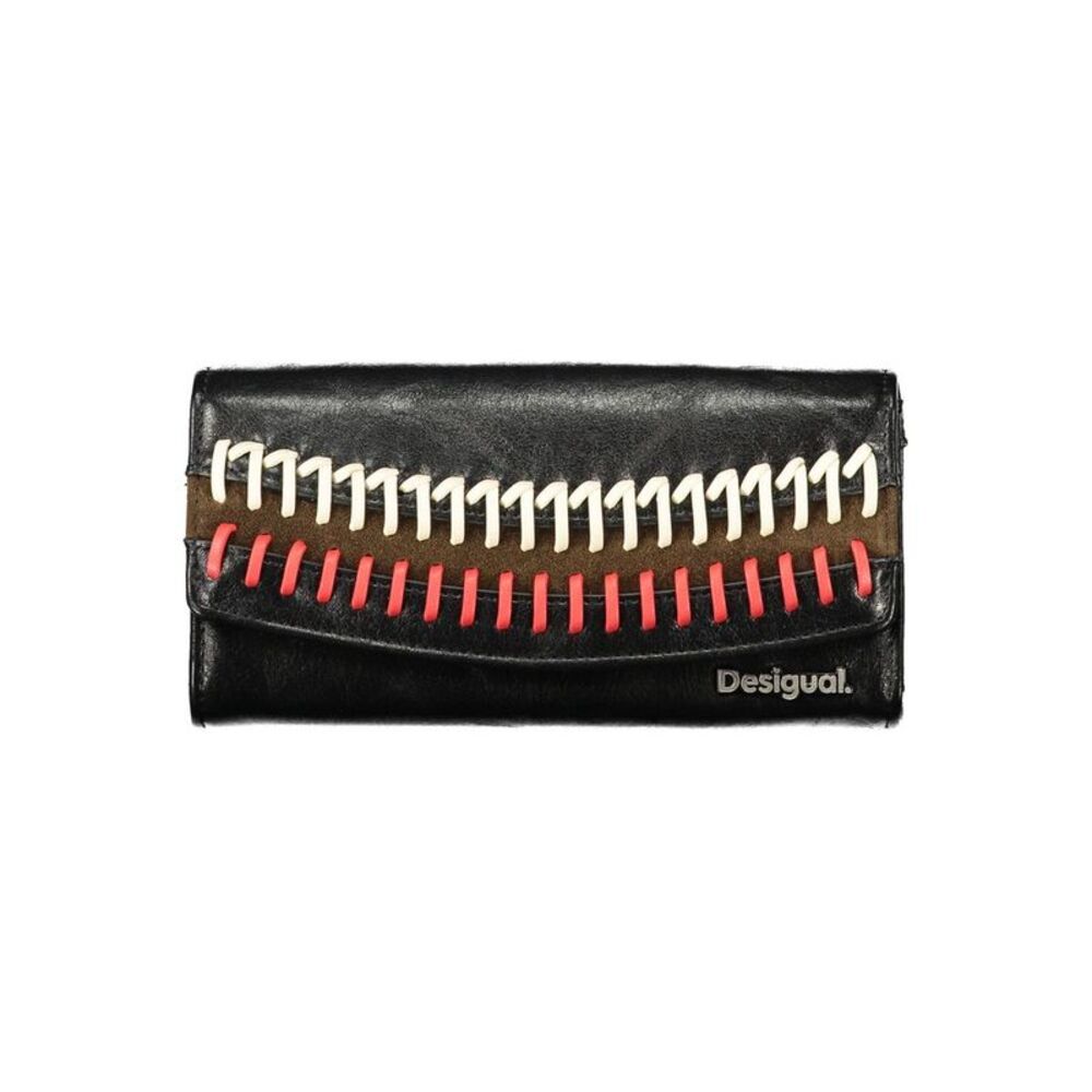 Desigual Black Polyurethane Women Women's Wallet